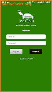 Joe Mow App screenshot