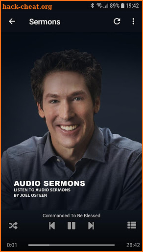 Joel Osteen's Podcasts & Devotional screenshot