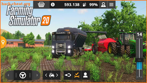 Jogo de Fazenda Farming Simulator 2020 Android screenshot