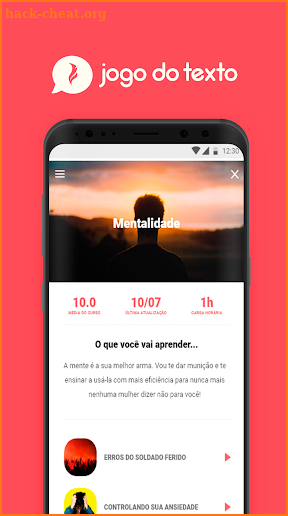 Jogo do Texto - Mensagens para Conquistar screenshot