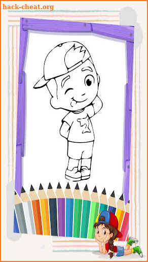 Jogo Pintar Luccas Neto color screenshot