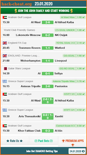 John Bet DIAMOND Betting Tips screenshot