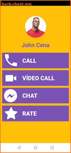 John Cena Fake Video Call Chat screenshot