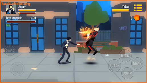 Johnny Street Fighter Warrior: Combat Crime City screenshot