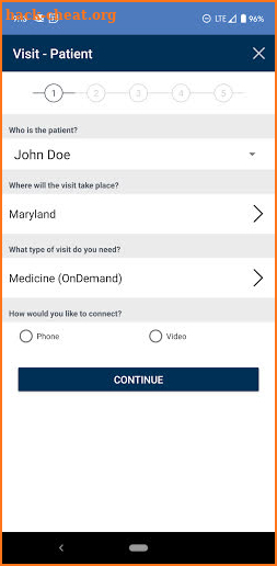 Johns Hopkins OnDemand screenshot