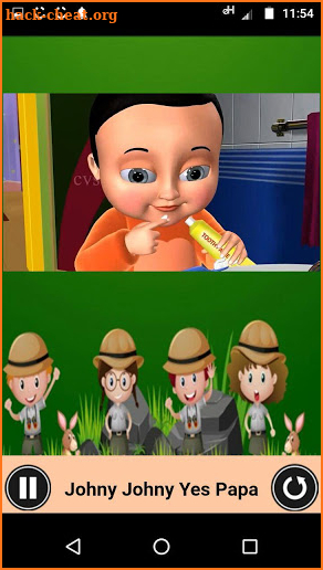 Johny Johny Yes Papa - Nursery Video app for kids screenshot