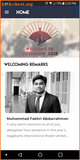 JOINMUN 2018 screenshot