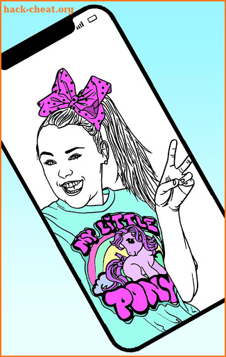 Jojo a Siwa Coloring Book screenshot