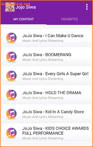 JoJo Shiwa - High Top Shoes Music screenshot