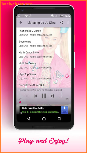 Jojo Siwa All Song Offline screenshot