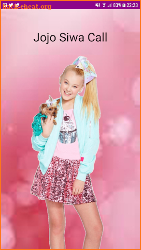 Jojo Siwa Call Video screenshot