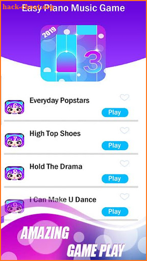 🎹 Jojo Siwa Easy Piano Game screenshot