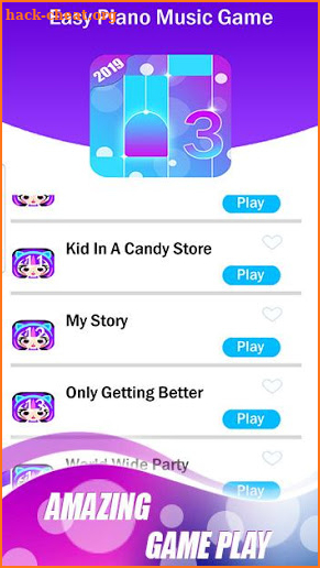 🎹 Jojo Siwa Easy Piano Game screenshot