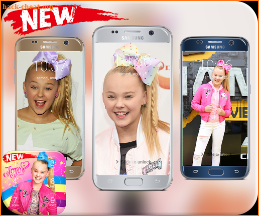 Jojo Siwa HD Lock Screen screenshot