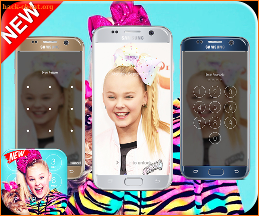 Jojo Siwa Lock Screen HD screenshot