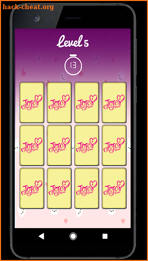 JOJO Siwa Memoy Game screenshot