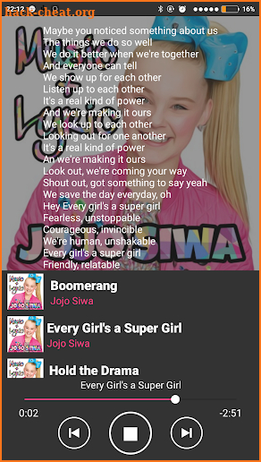 Jojo Siwa - Music + Lyric Offline New screenshot