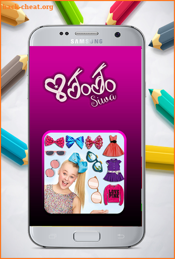 jojo siwa photo editor & stickers 2018 makeup emoj screenshot