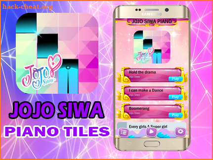 Jojo Siwa Piano Magic Tiles screenshot