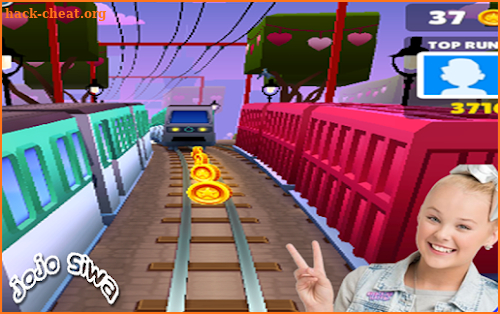 jojo siwa princess subway run screenshot