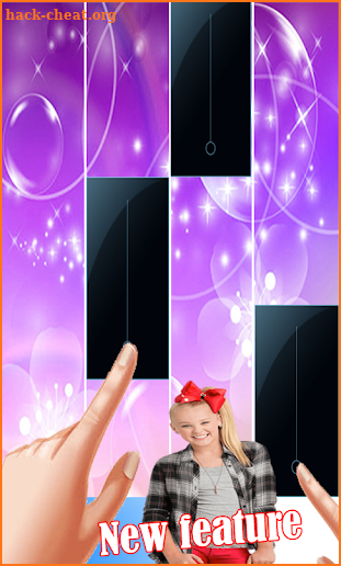 Jojo Siwa Tiles Piano Game screenshot