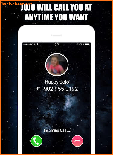 Jojoo Call 2020 -Jojo Siwa’s Call & Chat Simulator screenshot