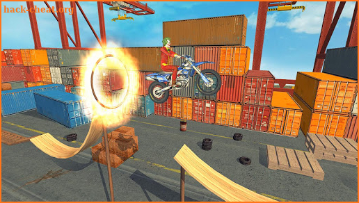 Joker Dirt Bike Stunt: 3D free game screenshot