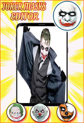 Joker Mask Photo Editor screenshot