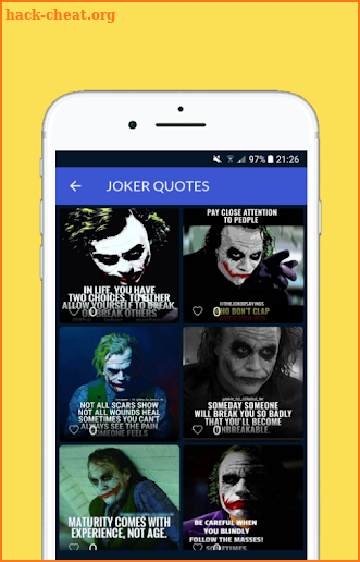 Joker Quotes screenshot