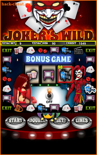 Jokers Wild Slot Machine HD screenshot