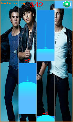 Jonas Brothers Piano Tiles screenshot