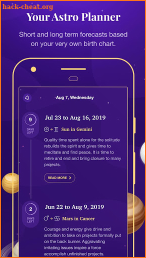 Joni Patry Daily Astrology screenshot