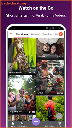 Josh - Made in India App for Trending Short Videos screenshot