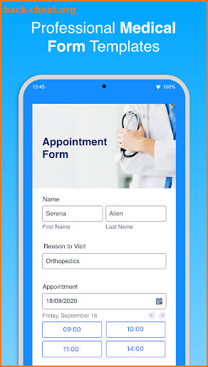 JotForm Health: Create Medical Forms and Surveys screenshot