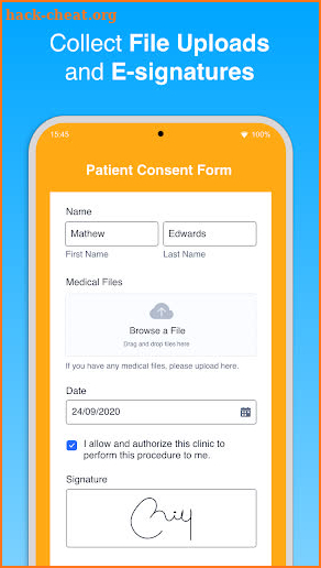 JotForm Health: Create Medical Forms and Surveys screenshot