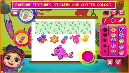 Joy Joy Drawing, Painting, Coloring Games for Kids screenshot