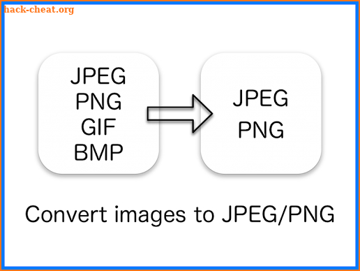 JPEG / PNG Image File Converter screenshot