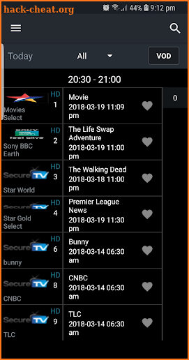 JPR Digital Cable Tuner screenshot