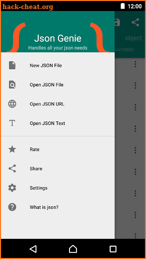 Json Genie (Editor) screenshot