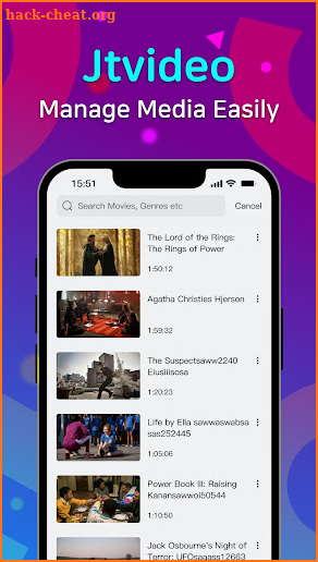 Jtvideo - Video player screenshot