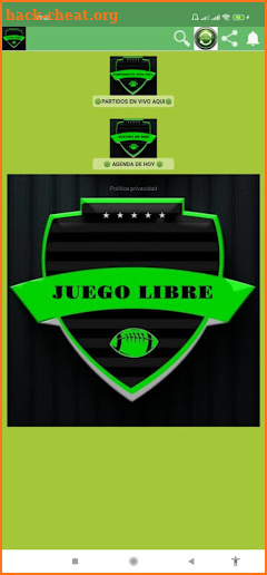 Juego libre screenshot