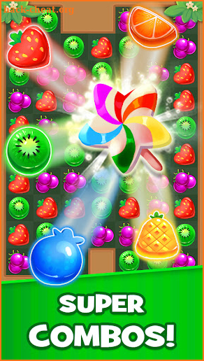 Juice Blast Fruit Match 3 Game screenshot