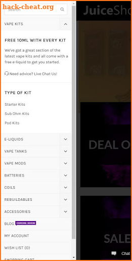 Juice Shop® | Vape Superstore UK screenshot