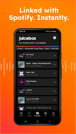 Juicebox: Find & Share Music screenshot