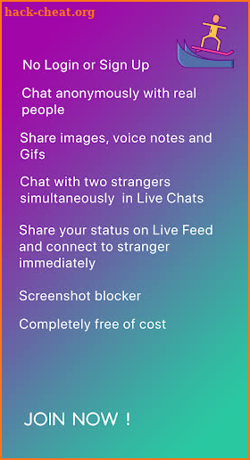 JuJu : Anonymous chat with random strangers screenshot