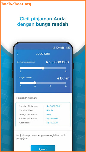 JULO - Kredit Dana Pinjaman Uang Online Aman Cepat screenshot