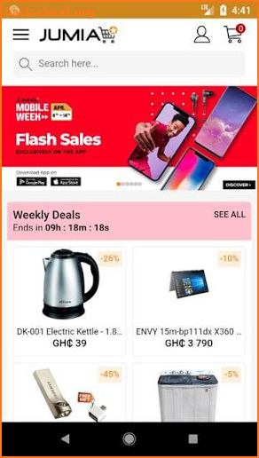 Jumia Ghana Promotions screenshot