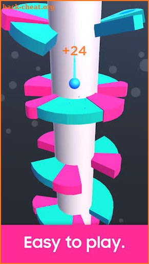 Jump Ball 2019: Bounce On Tower Tile screenshot