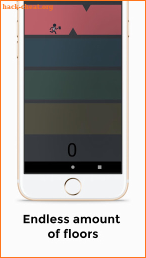 Jump Floors - run and jump stick man screenshot