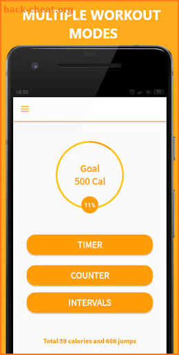 Jump Rope Counter & Calorie Counter for Rope Jump screenshot